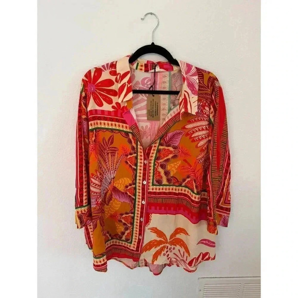 Christian Siriano New‎ York Farm Rio Style Palm, Bird - Sz 3X - Picture 1 of 6